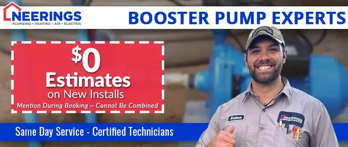 bountiful Booster Pump Repair & Install Neerings Plumbing